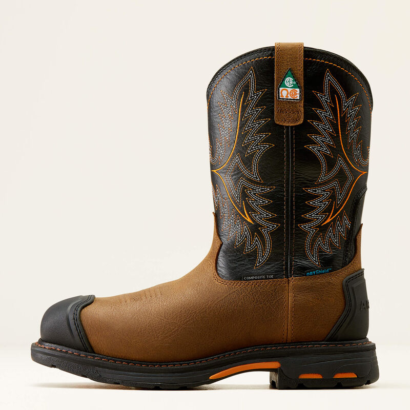 WorkHog CSA XTR Waterproof Composite Toe Work Boots for Men - Safety Shoes for Construction, Warehouse & Outdoor Work