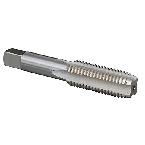 M20x2.5 HSS Metric 4 Flute Plug Hand Tap - High Speed Steel Threading Tool for Metalworking, DIY Projects & Automotive Repairs