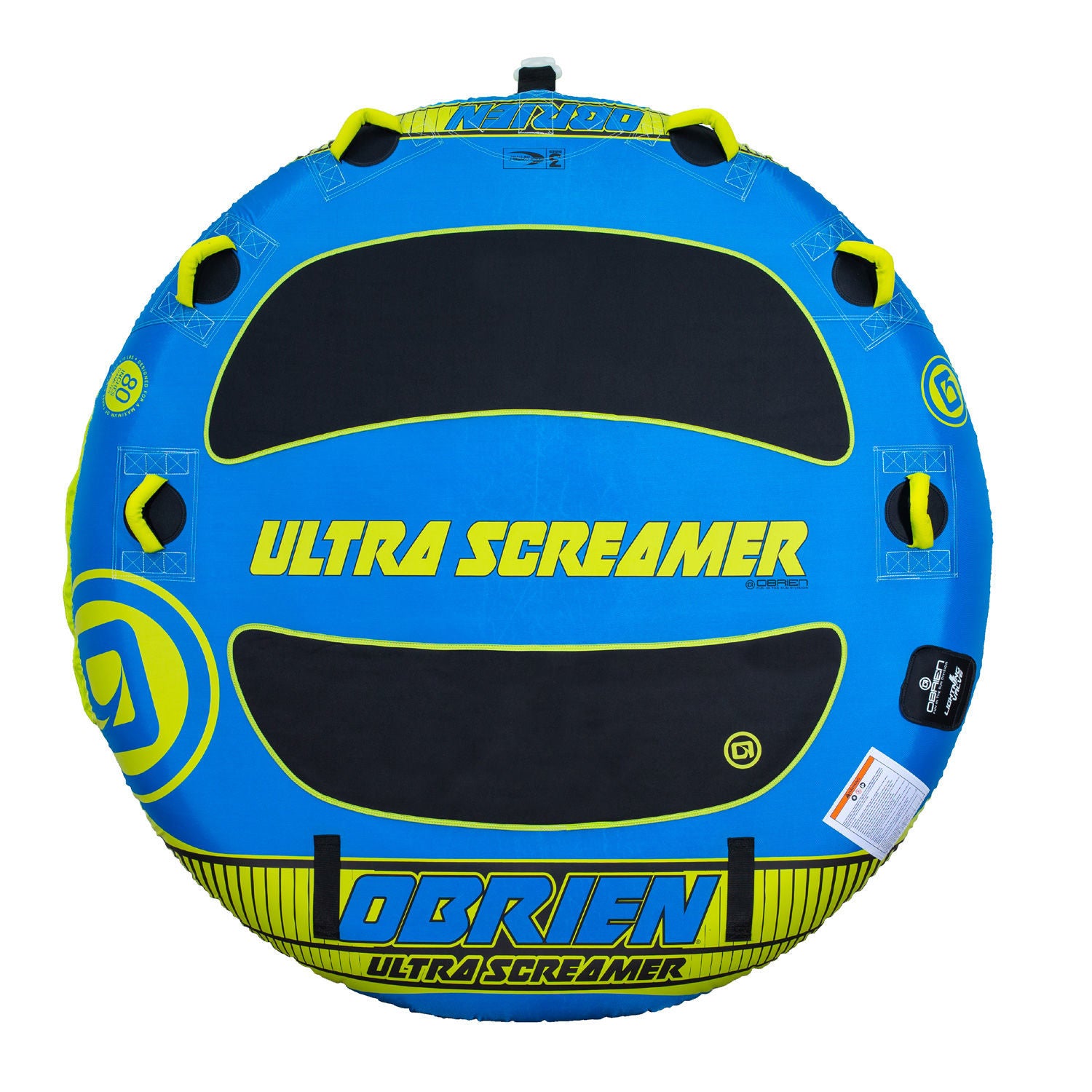 O'Brien Ultra Screamer 3 Rider Towable Tube - High-Speed Inflatable Water Tube for Lake & Ocean Fun - Perfect for Family & Friends Water Sports