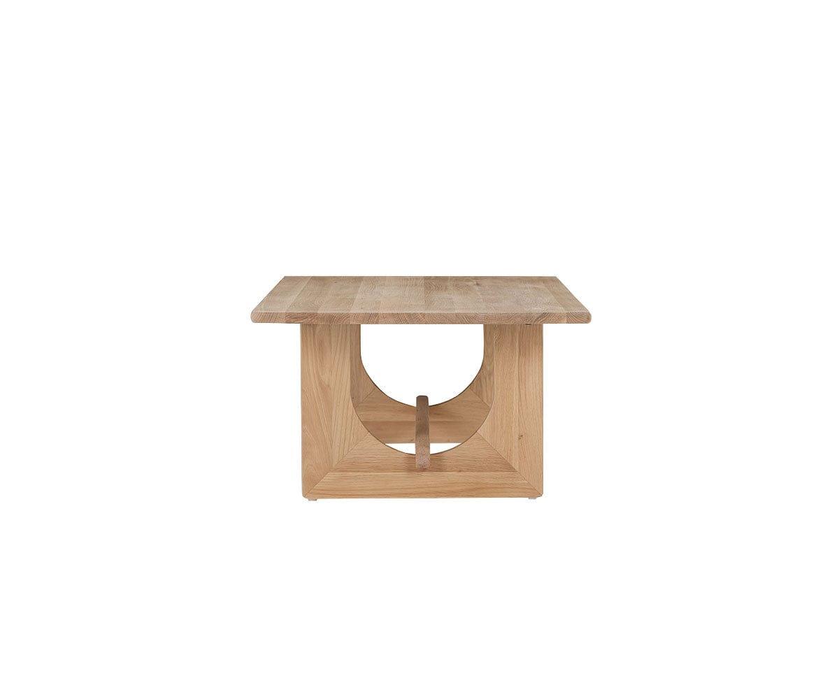 Modern Minimalist UNNI Coffee Table - Solid Wood Living Room Furniture for Small Spaces - Perfect for Apartments, Dorms & Home Decor
