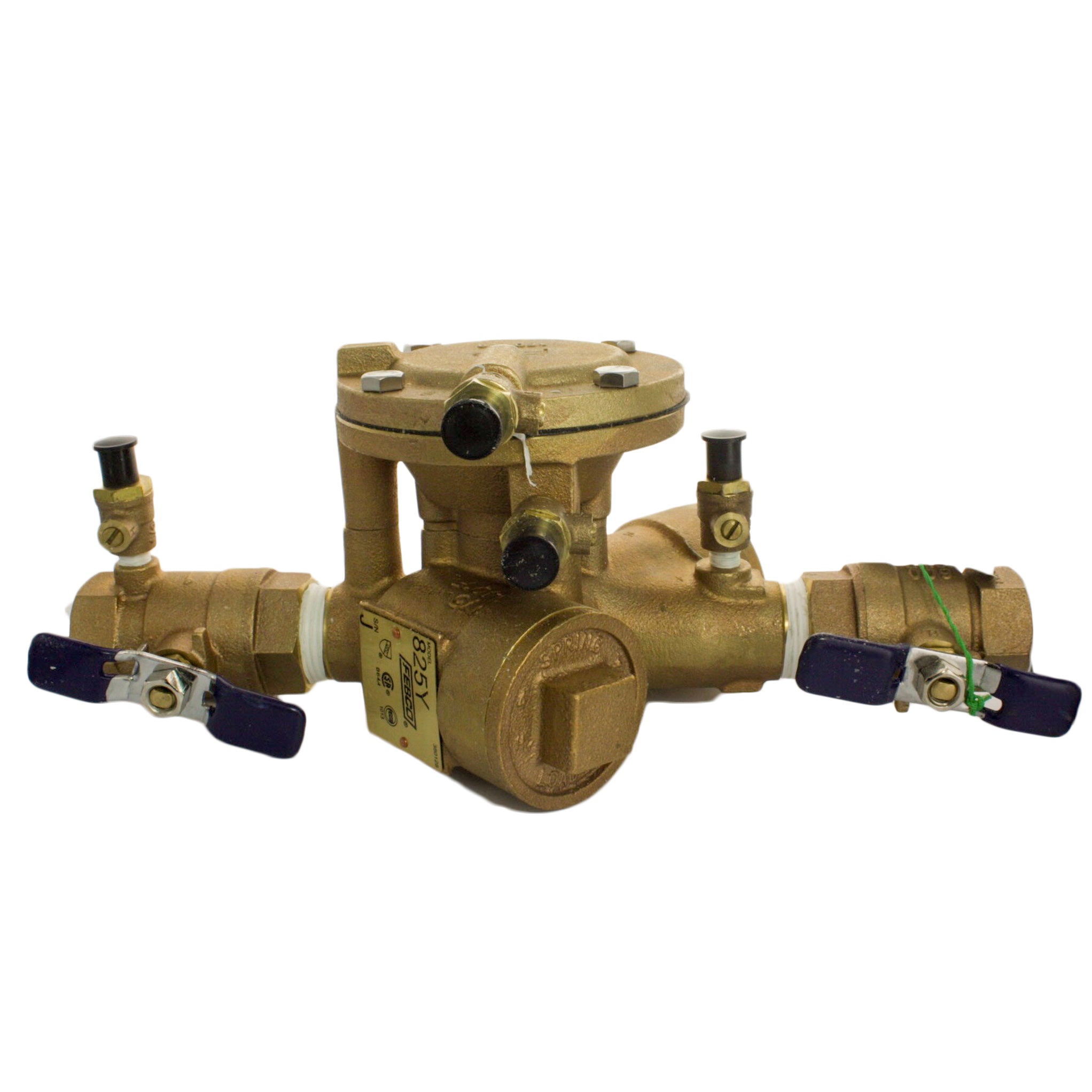 Febco 825EBVFEB 825Y 1 RPZ Backflow Preventer with Ball Valve - Water Supply Protection for Irrigation Systems & Commercial Buildings