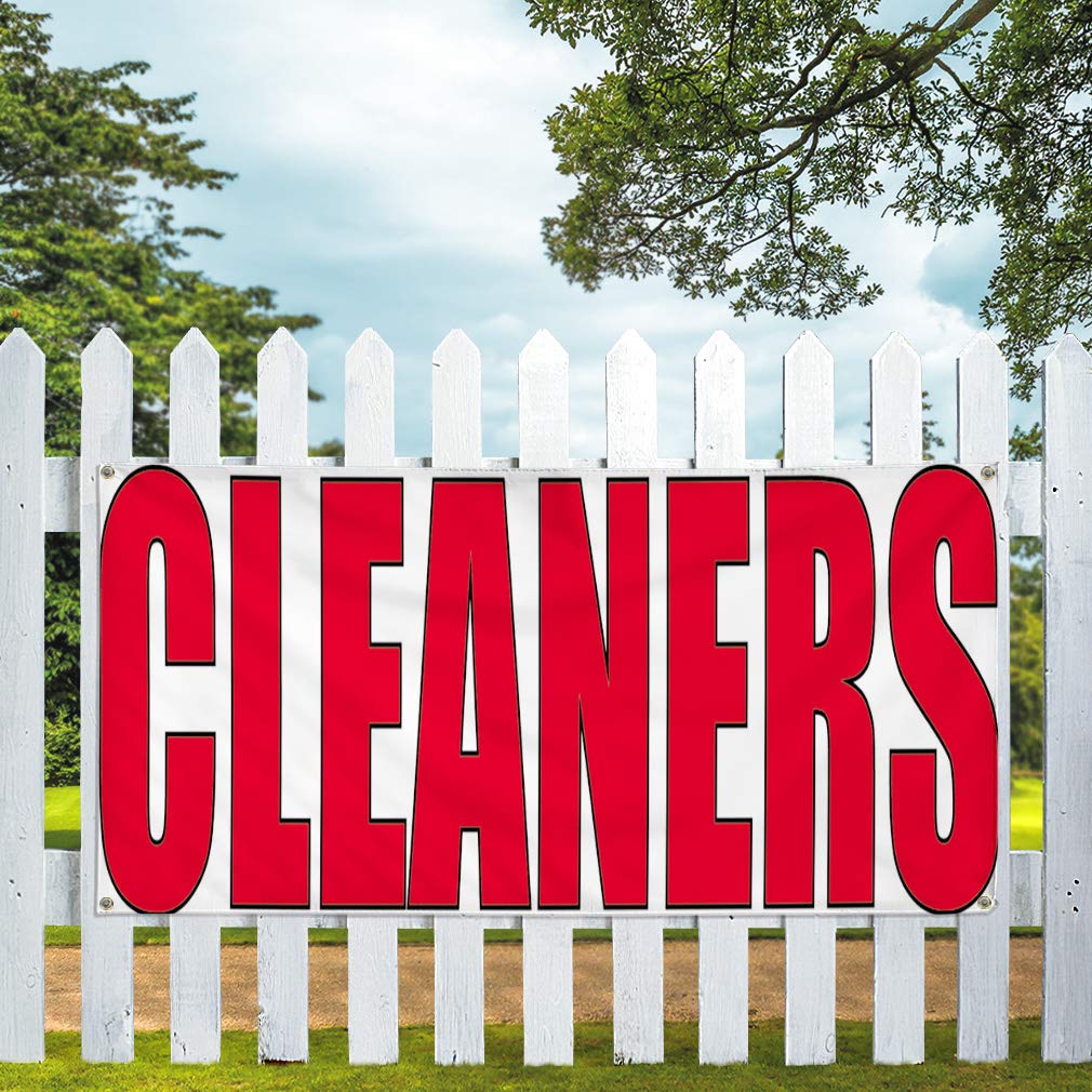 Durable 60x144 Inches Vinyl Banner with 10 Grommets - Weatherproof Outdoor Advertising Sign for Business, Yard, Industrial & Events (Red) - Perfect for Trade Shows, Construction Sites & Retail Promotions
