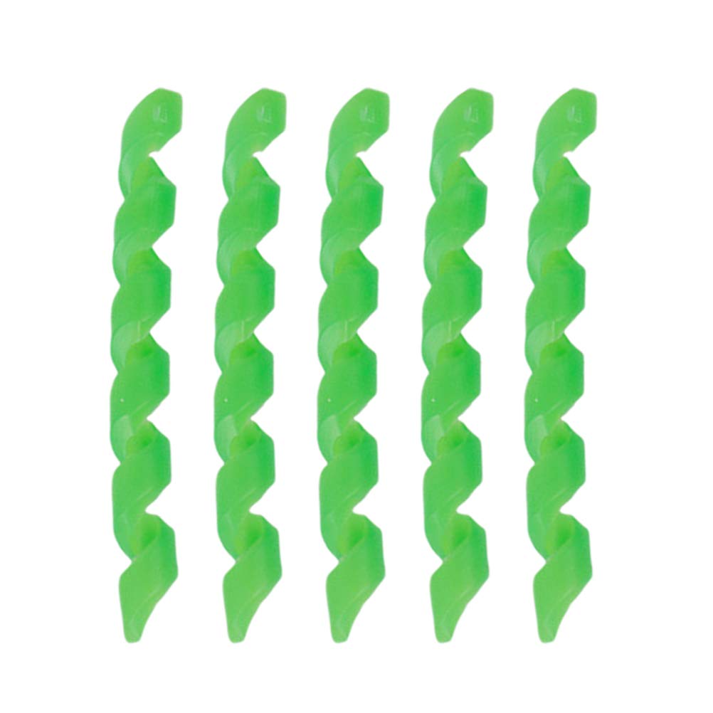 Abaodam 5-Piece Bike Cable Saver Protector Set - Durable Bicycle Cable Protectors for Brake & Gear Wires (Green) - Perfect for Mountain Bikes, Road Bikes & Commuter Bikes