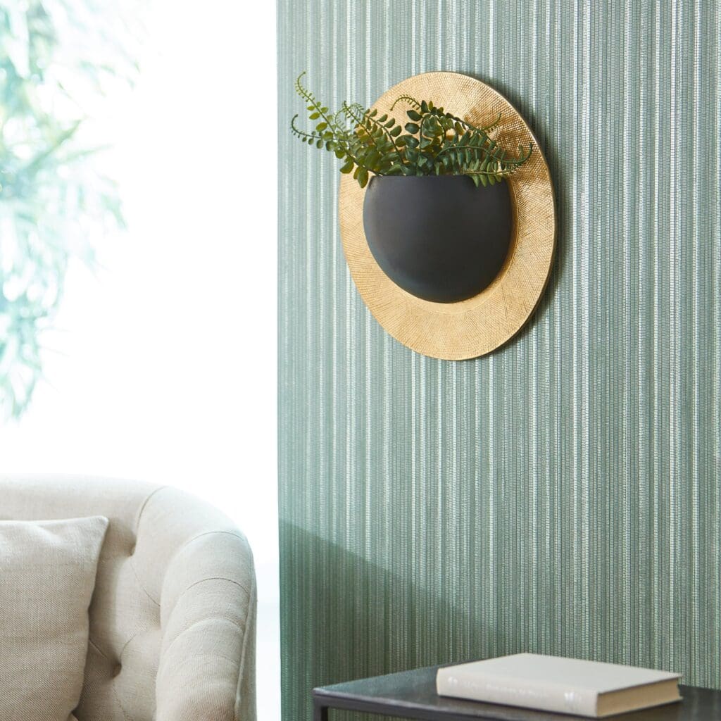 Cyan Design 11154 Gilded Implosion Wall Decor - Gold & Black Metal Art for Living Room, Bedroom & Office | Elegant Home Décor Accent
