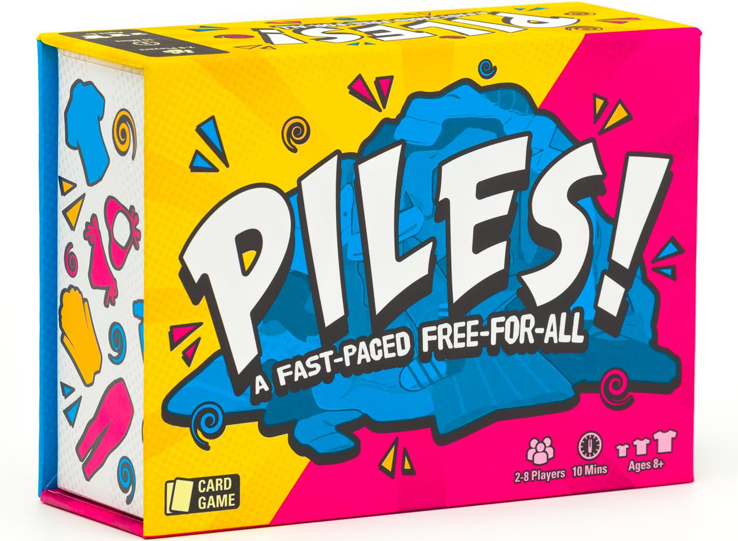 Piles Card Game - Fun Family Game for Kids 8+ & Adults - Perfect for Game Night, Travel, Parties & Memory Training - Fast 10-Minute Playtime - Great for Family Bonding & Social Gatherings