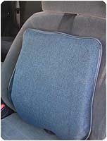 McCarty's Keri Back Seat Cushion - Premium Car Seat Cushion for Comfort & Support - Perfect for Long Drives, Road Trips & Commuting