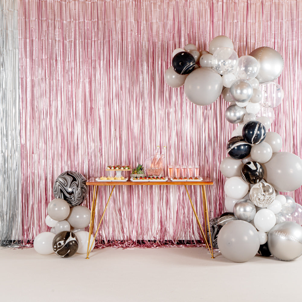 Balloonify Gray and Metallic Silver Balloon Arch Garland Kit - 104 Pieces for Party Decorations | Perfect for Birthday, Wedding & Baby Shower Decor