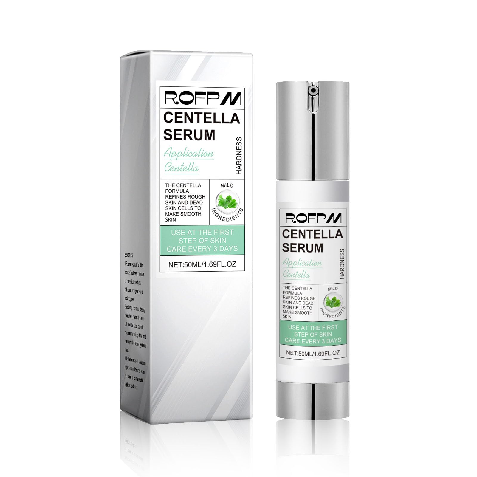 Centella Ampoule Serum - Deep Nourishing & Hydrating Facial Serum for Dry Skin | Korean Skincare for Moisturizing & Repairing | Day & Night Use for Glowing Complexion