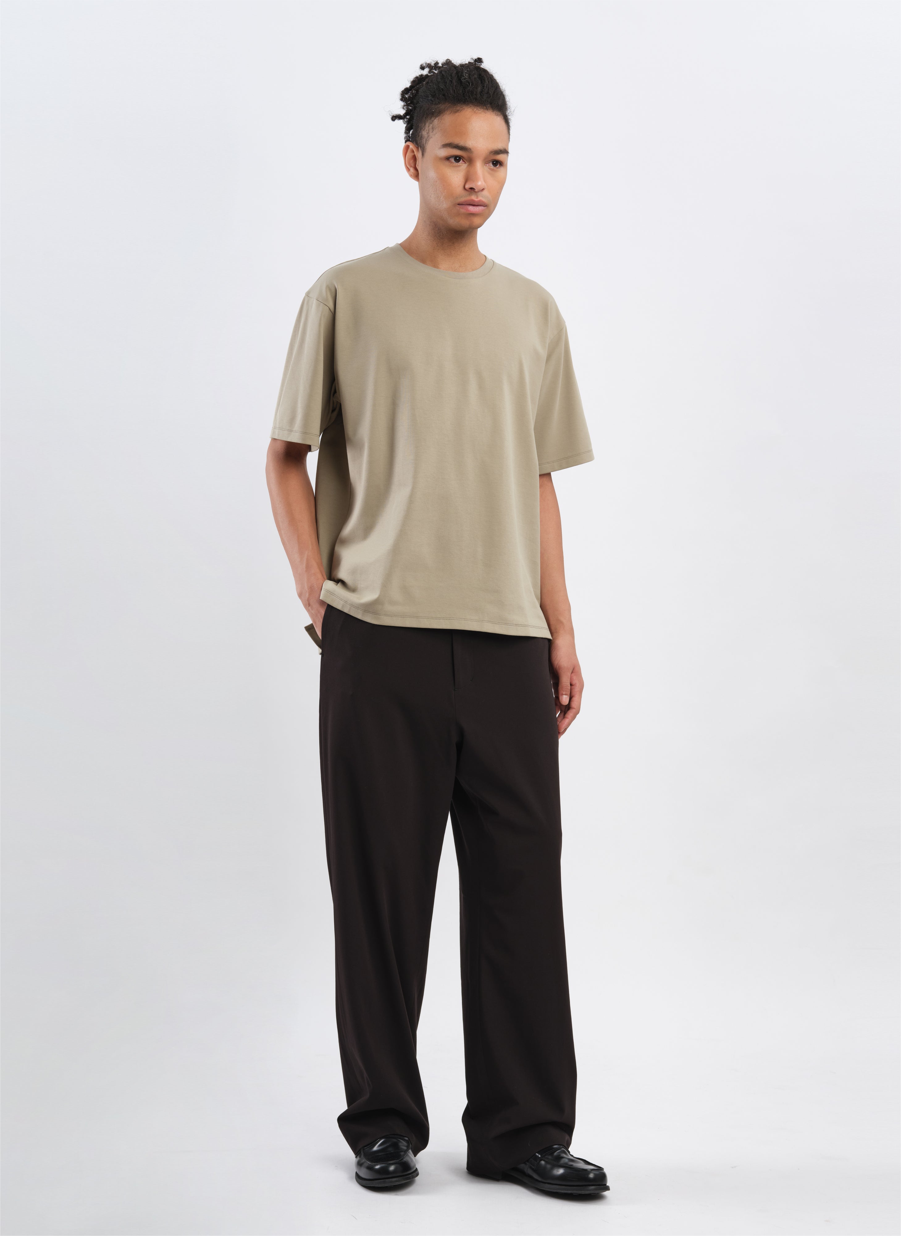 Premium Supima Cotton T-Shirt (T02) - Soft, Breathable & Durable Men's Tee for Casual Wear & Everyday Comfort
