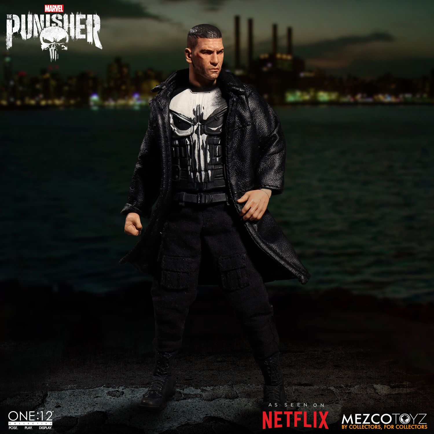 Mezco Toyz One:12 Collective Marvel Comics Punisher 1/12 Scale 6