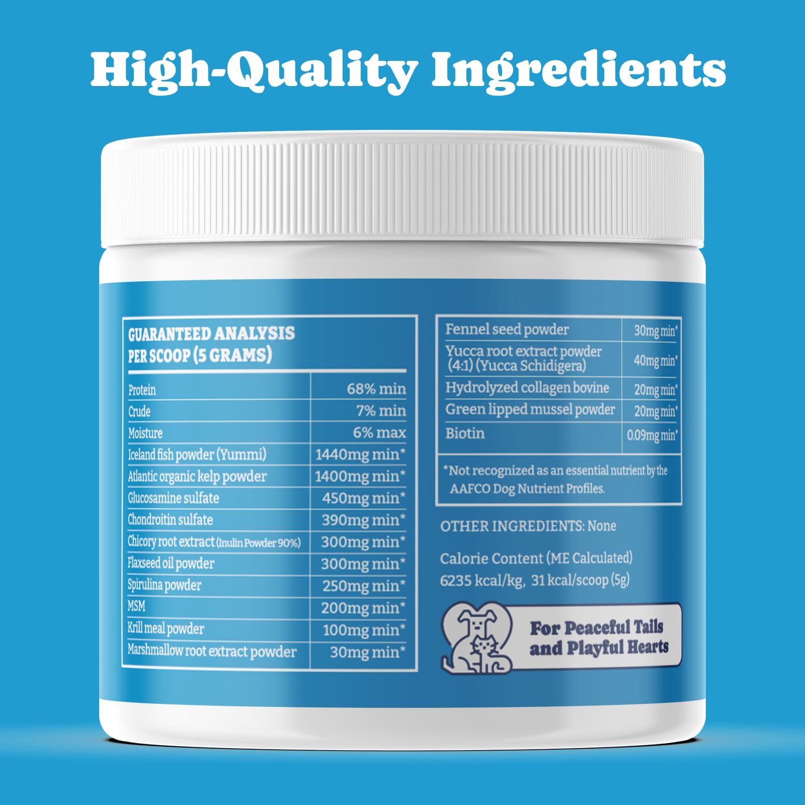 Premium 9-in-1 Dog Supplement Powder with Iceland Fish Oil - Multivitamin for Gut Health, Hip & Joint Support - 6.35oz Fish Flavor - Perfect for Active Dogs & Senior Canine Wellness