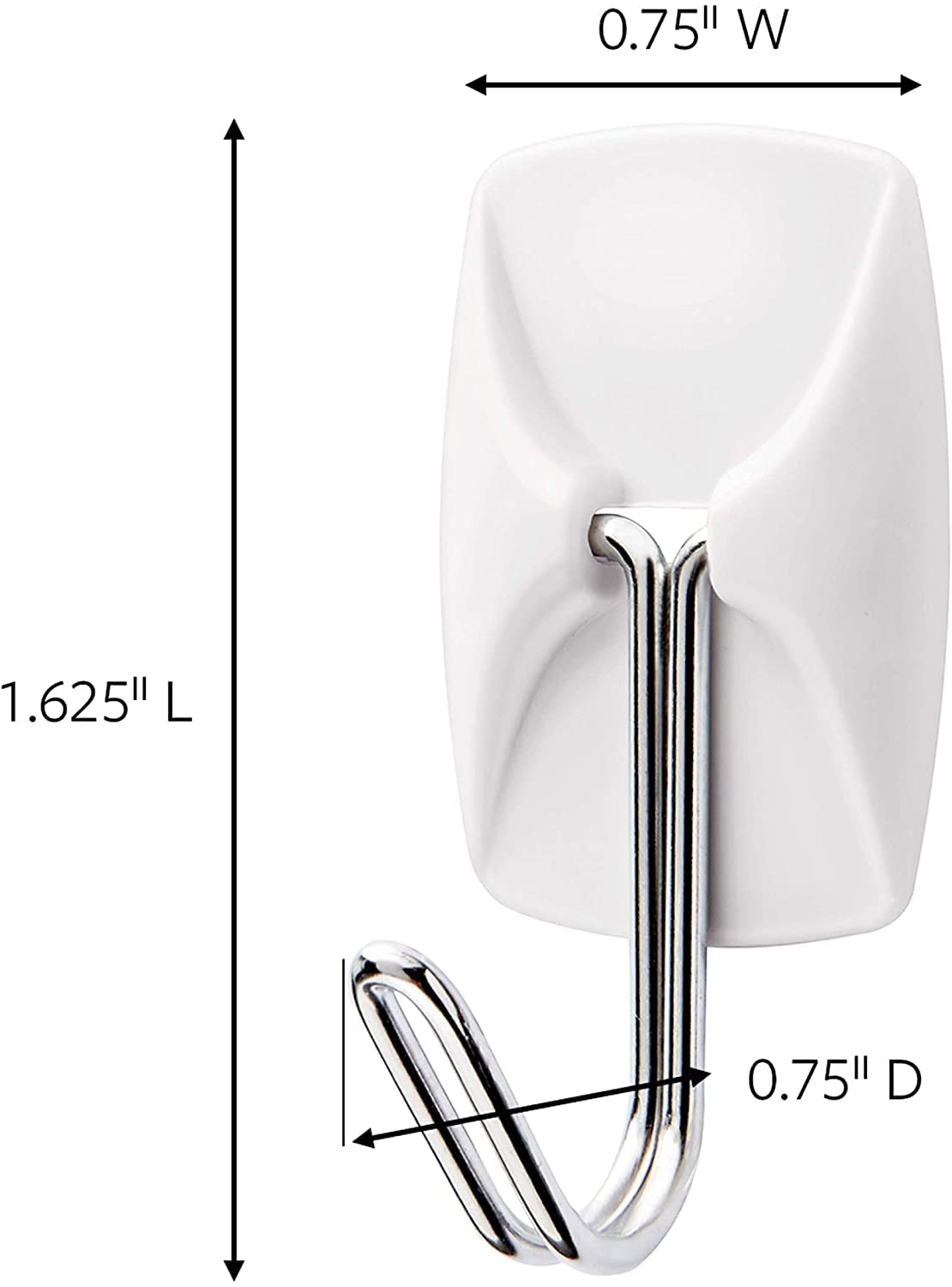 Command Wall Hooks Bundle - 16 Small Wire Toggle Hooks & 7 Large Utility Hooks with Adhesive Strips - Damage-Free Hanging Solution for Home, Office & Dorm Organization