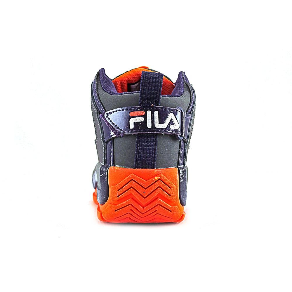 Fila 96 Retro Basketball Shoes for Men - Gray - Size 9.5 - Classic Sneakers for Streetwear, Casual Wear & Court Performance