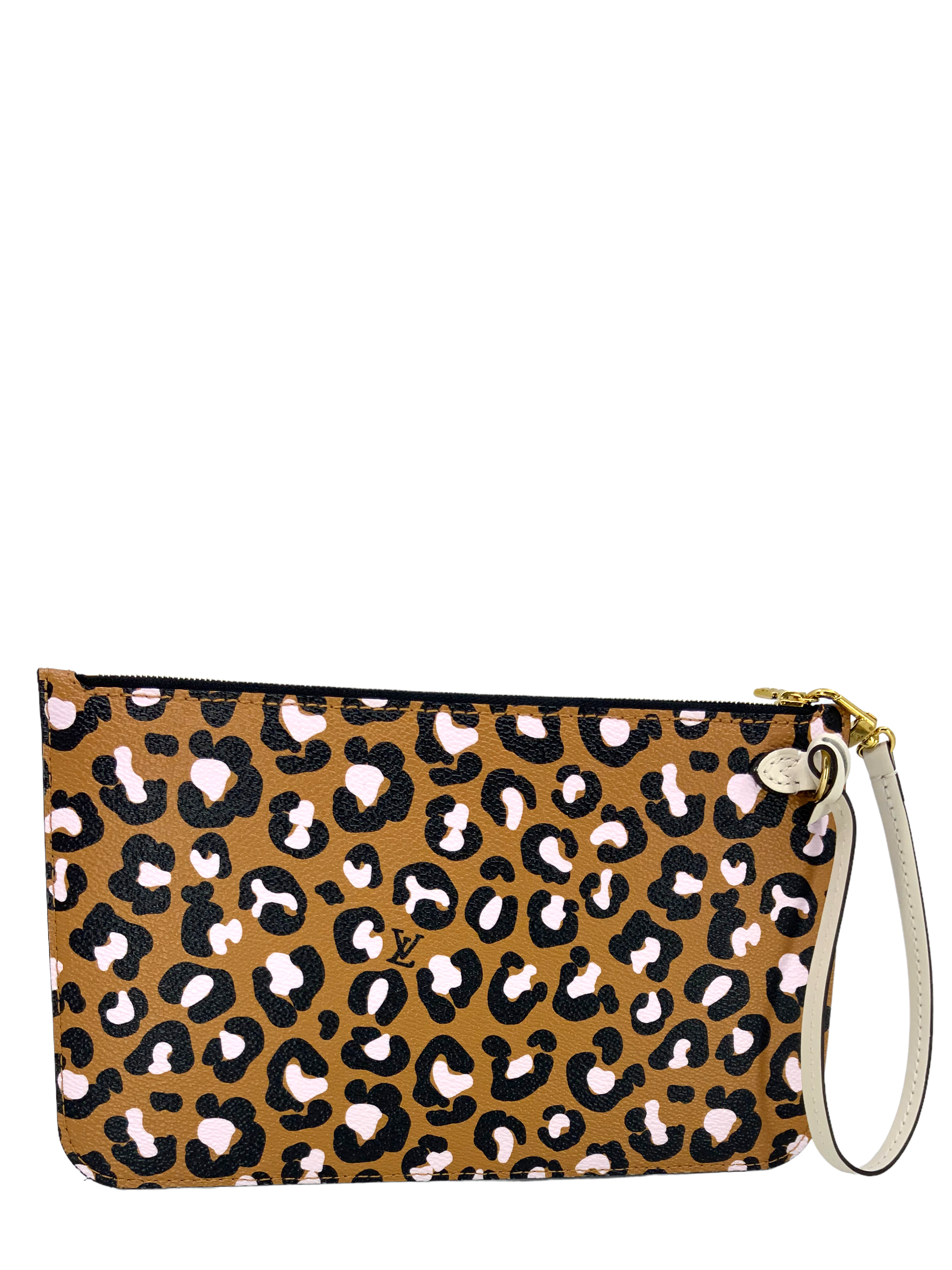 Authentic Louis Vuitton Wild at Heart Neverfull MM Bag with Pochette Wristlet - New Luxury Handbag for Women, Perfect for Work, Travel and Everyday Use
