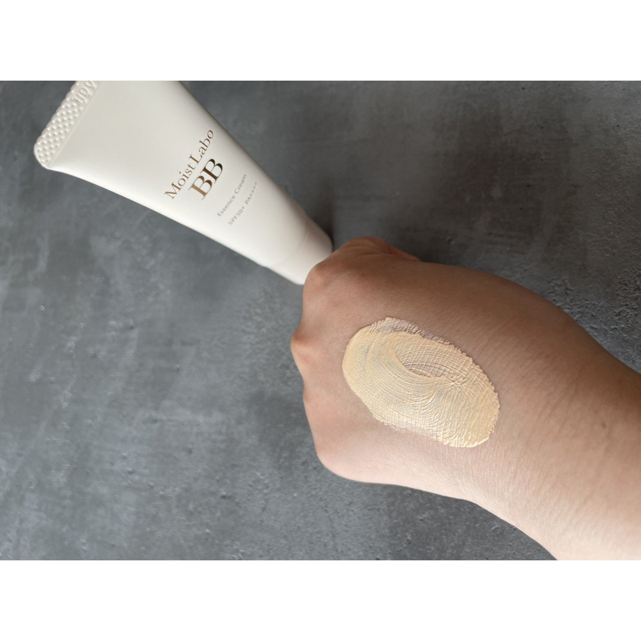 Moist Labo BB Essence Cream SPF 50+ - Multifunctional BB Cream with Sun Protection, 30g, Natural Beige | Perfect for Daily Makeup & Sun Care Routine