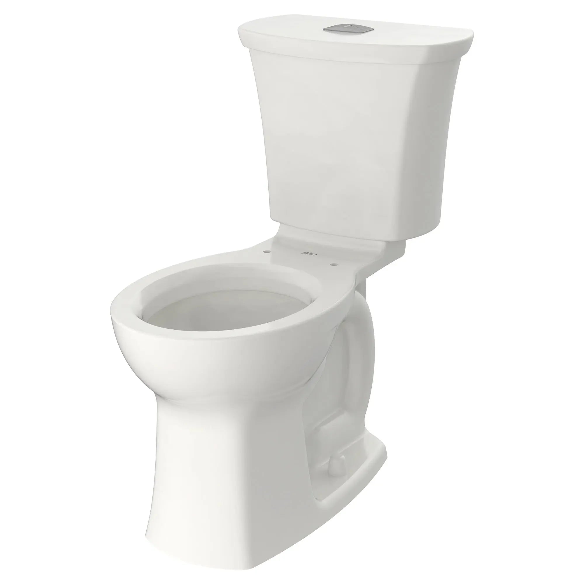 Edgemere® Dual Flush Toilet - 1.6 GPF/6.0 LPF & 1.1 GPF/4.2 LPF - Chair Height Round Front Two-Piece Design (Seat Not Included) - Perfect for Modern Bathrooms & Water-Saving Homes