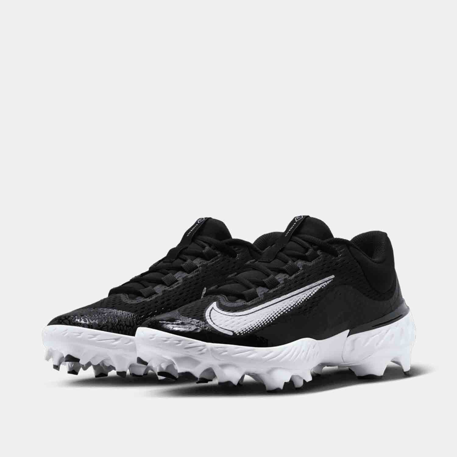 Nike Alpha Huarache Elite 4 Low MCS Baseball Cleats for Men - Lightweight Performance Shoes with Enhanced Traction - Perfect for Baseball, Softball, and Field Sports Training