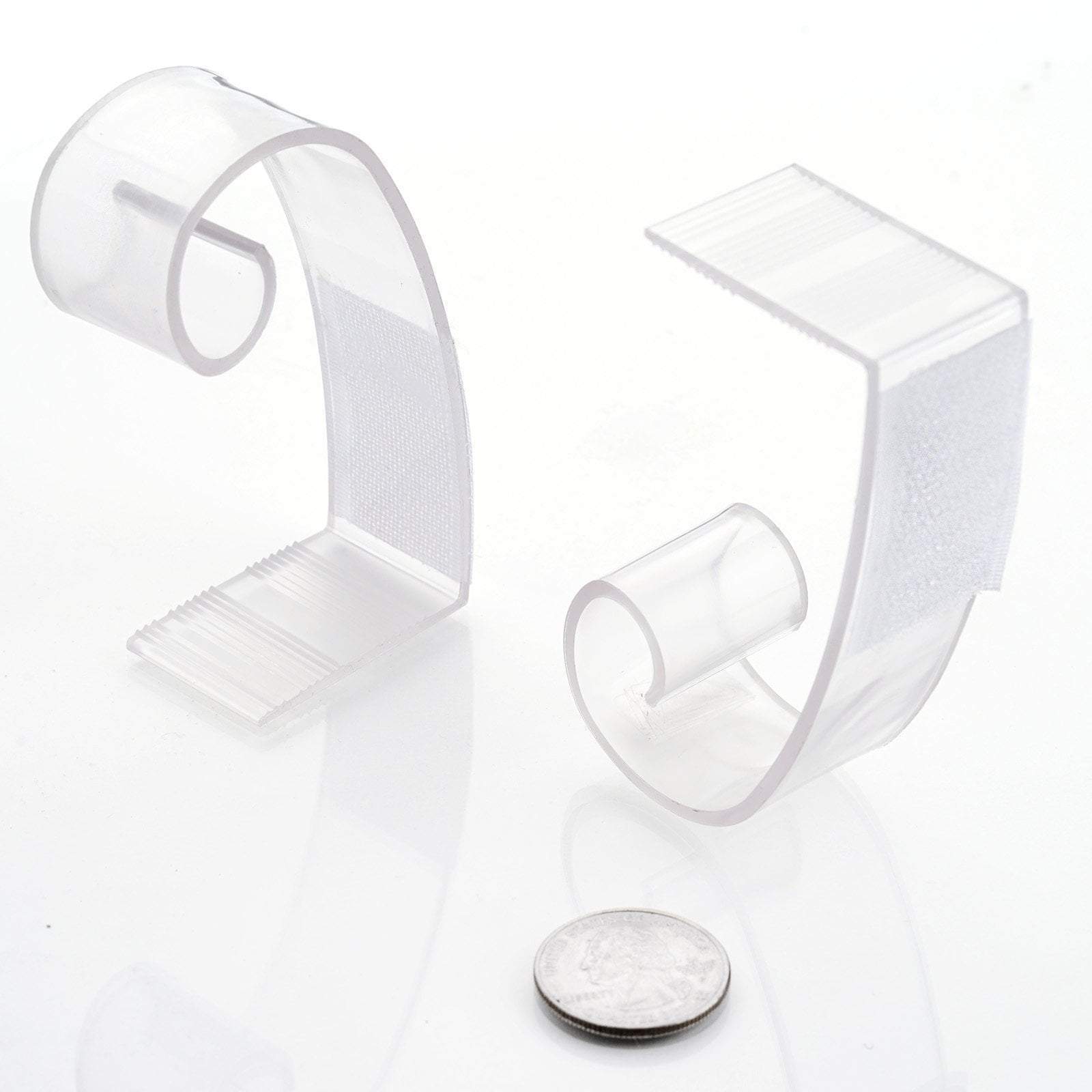 3 Pack Heavy Duty Plastic Table Skirt Clips - Secure Table Covers for Parties, Weddings & Events - Fits 6-8ft Tables (Black)