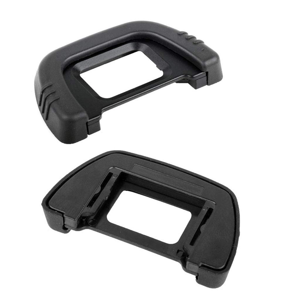 Nikon DK-21 Eyecup Viewfinder Eyepiece Replacement for D750 D610 D600 D300 D200 D80 D70 D50 D90 D7000 Cameras - Includes ULBTER Eyepiece Cover & Hot Shoe Cover (2+2 Pack) - Perfect for DSLR Photography & Outdoor Shooting