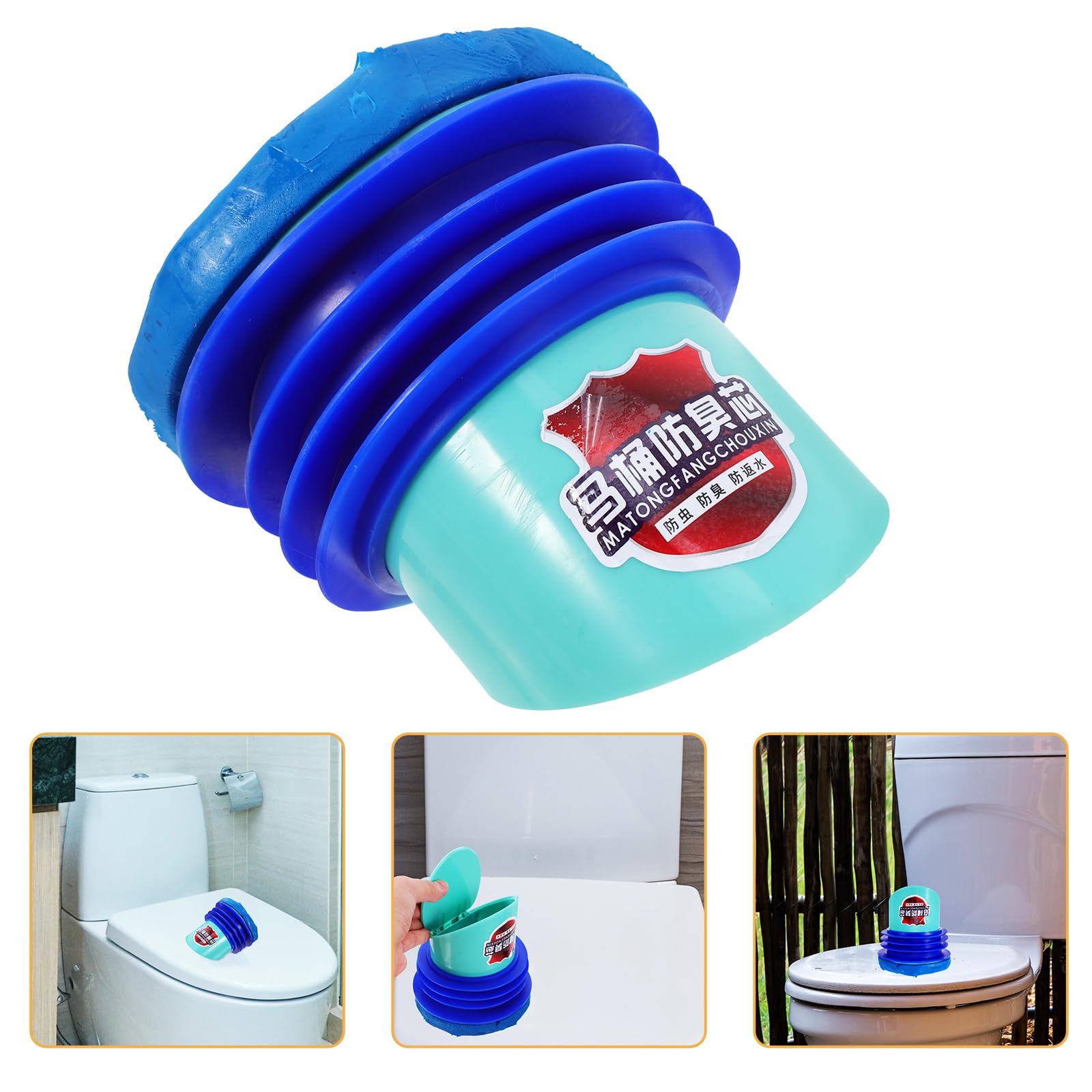 Universal Toilet Bowl Gasket Seal Ring with Flange - Durable Leak-Proof Toilet Gasket Replacement for Small Toilets - Perfect for Bathroom Plumbing Repairs & DIY Toilet Seal Fixes