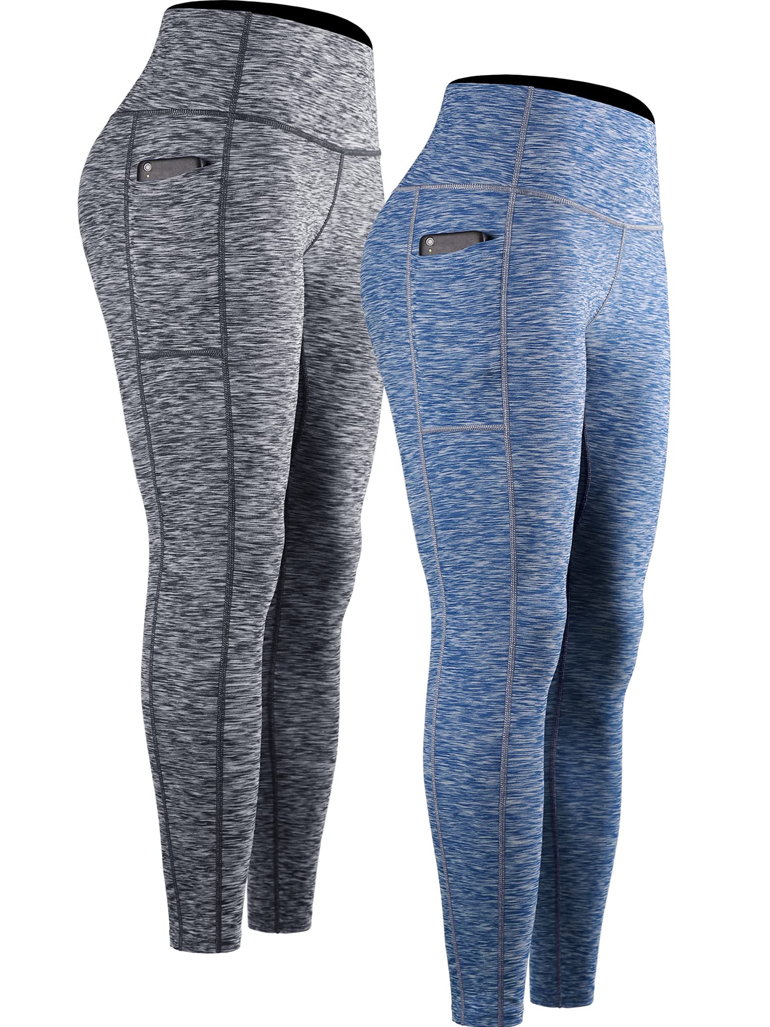 CADMUS High Waisted Yoga Pants for Women - Tummy Control Workout Leggings with Pockets | Perfect for Yoga, Gym, Running & Lounge Wear