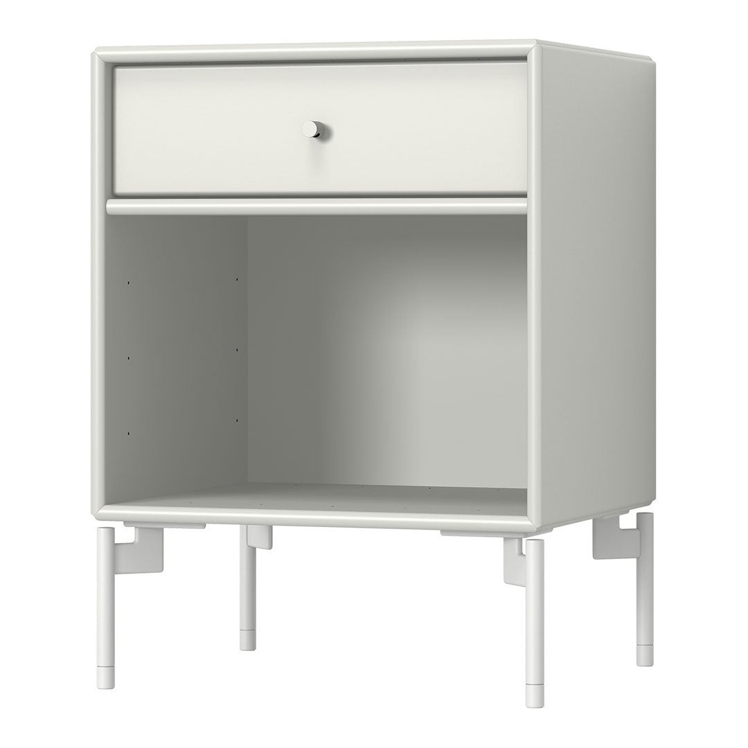 Modern Wooden Nightstand with Drawers & Legs - Stylish Bedside Table for Bedroom, Living Room, or Office - Perfect for Storage & Organization