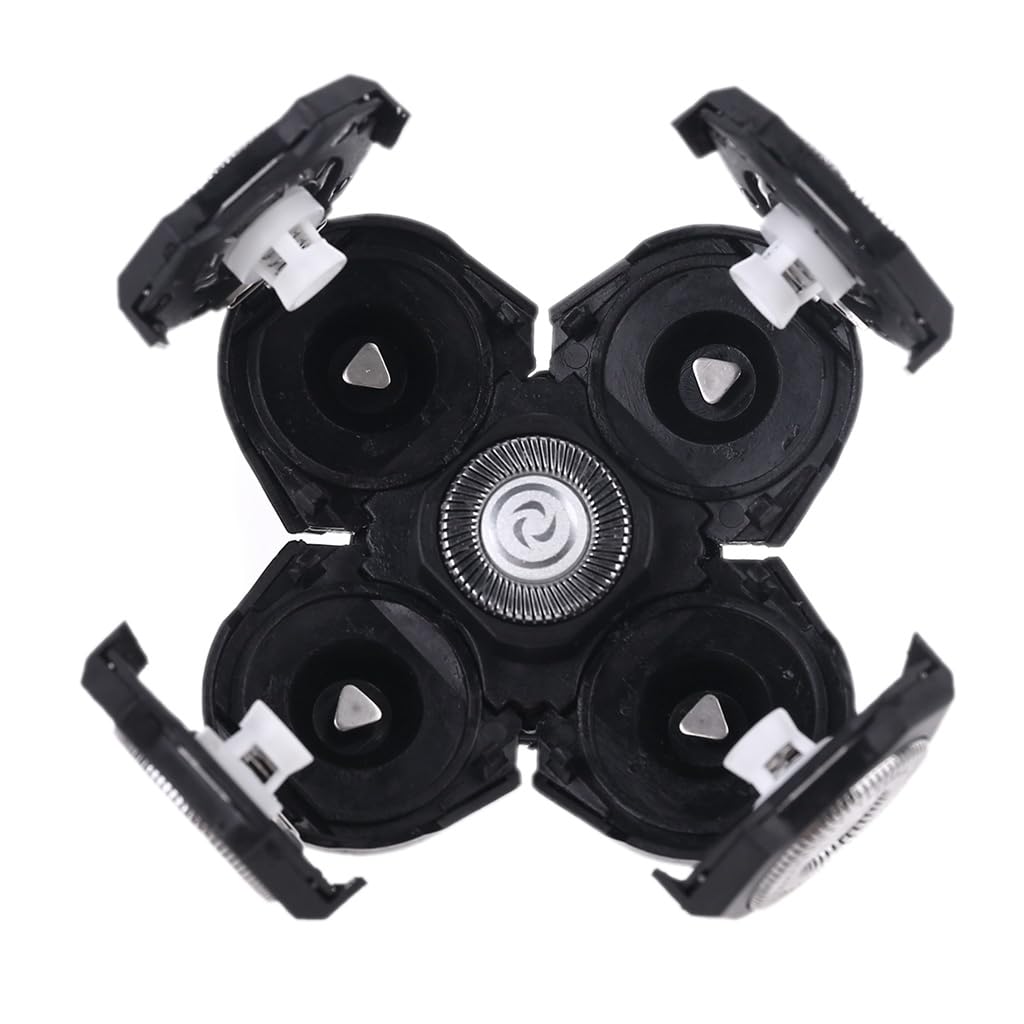 Electric Shaver Replacement Heads - 5-Blade Replacement Razor Heads for Electric Shavers - Perfect for Men's Grooming & Travel Shaving Accessories