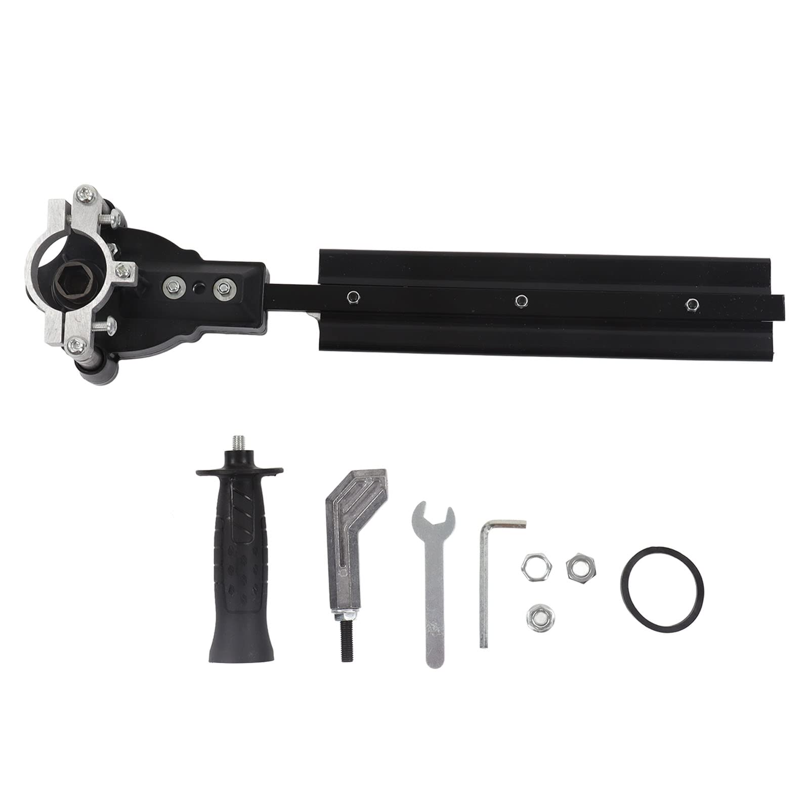 Electric Angle Grinder Hedge Trimmer Attachment - Ergonomic Adapter for Converting to Hedge & String Trimmer - Perfect for Trimming Hedges, Bushes, Shrubs & Small Branches - Ideal for Garden Landscaping & Yard Maintenance