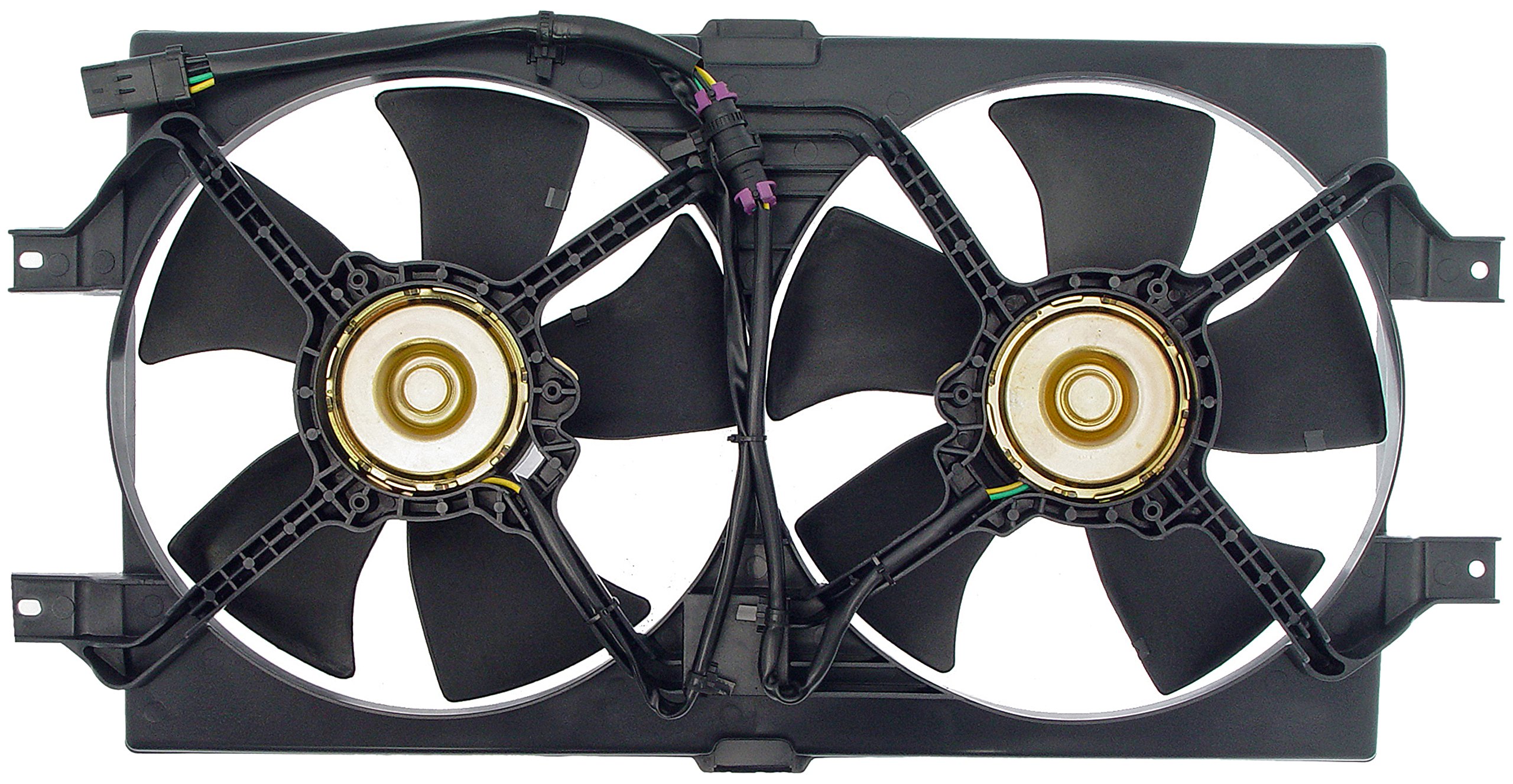 Dorman 620-005 Engine Cooling Fan Assembly Replacement for Chrysler Dodge Vehicles - Perfect for Jeep Grand Cherokee, Ram 1500 & Other Models - Keep Your Engine Cool in Summer Traffic & Off-Road Adventures