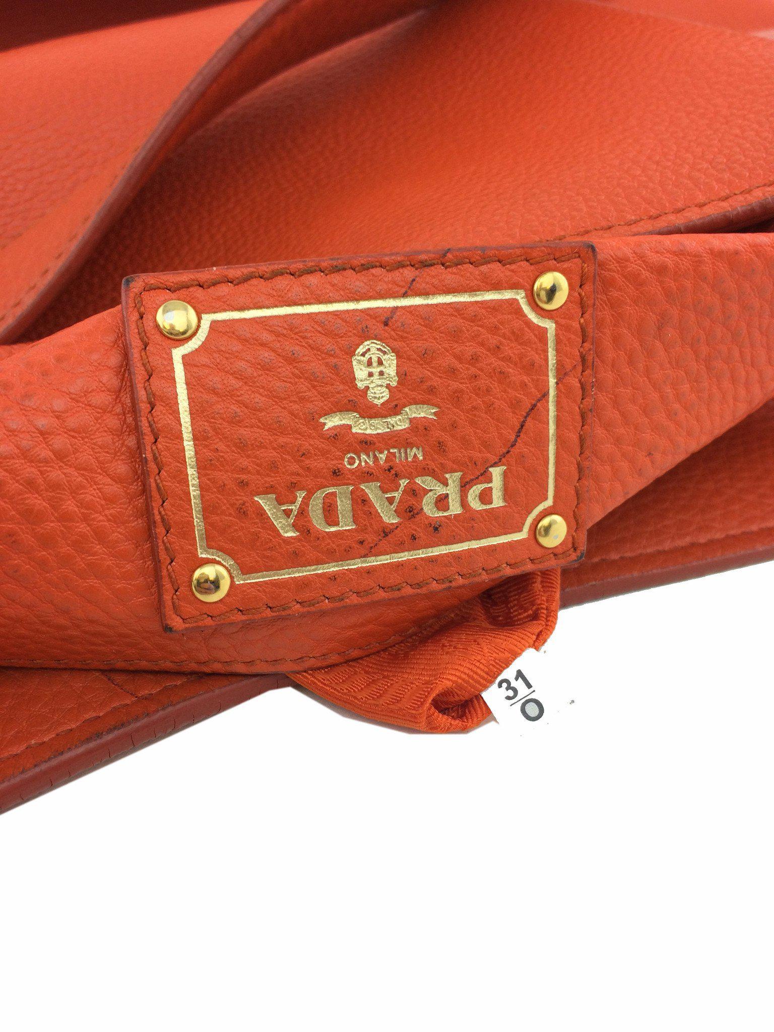 Prada Vitello Daino Leather Side Pocket Tote Bag for Women | Luxury Designer Handbag with Zipper Compartment | Perfect for Work, Travel & Everyday Use