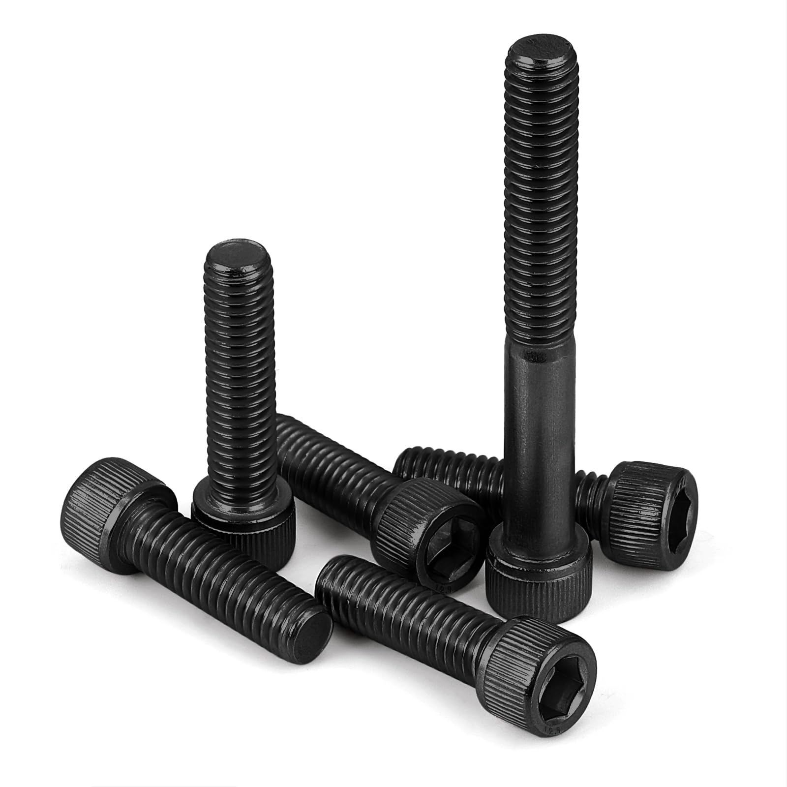 12.9 Grade Alloy Steel Socket Head Cap Screws - 20 PCS for Machinery & Automotive