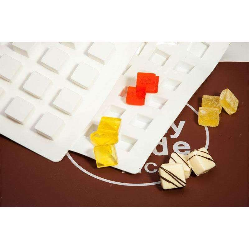 Premium Square Truffle Chocolate Silicone Mold - BPA-Free Baking Molds for Homemade Candies, Desserts & DIY Chocolates - Perfect for Holiday Gifts, Party Favors & Home Baking