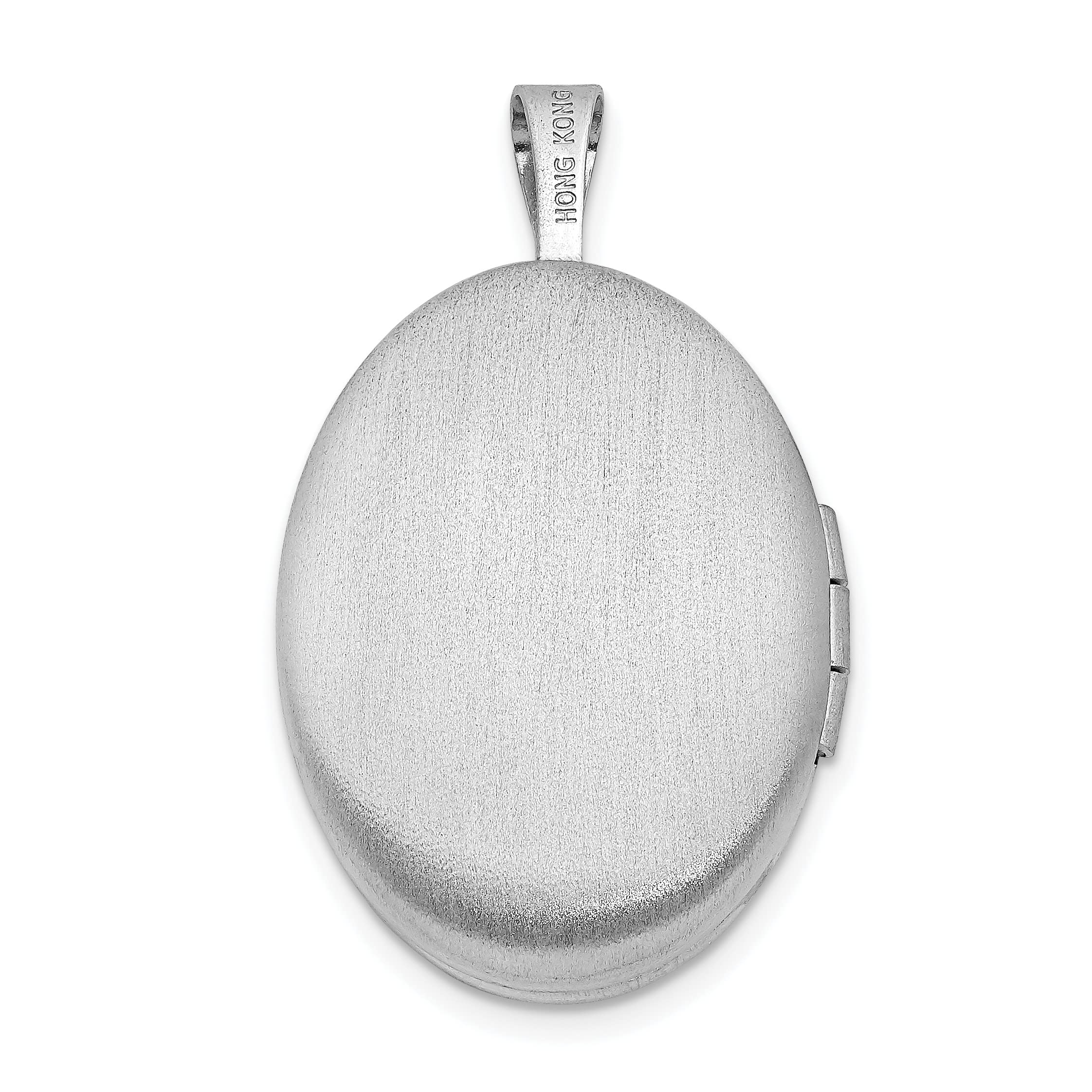 925 Sterling Silver Personalized Photo Locket Necklace - Flower Oval Pendant Charm for Women | Custom Engraved Picture Jewelry Gift for Mom, Wife, Anniversary & Valentine's Day