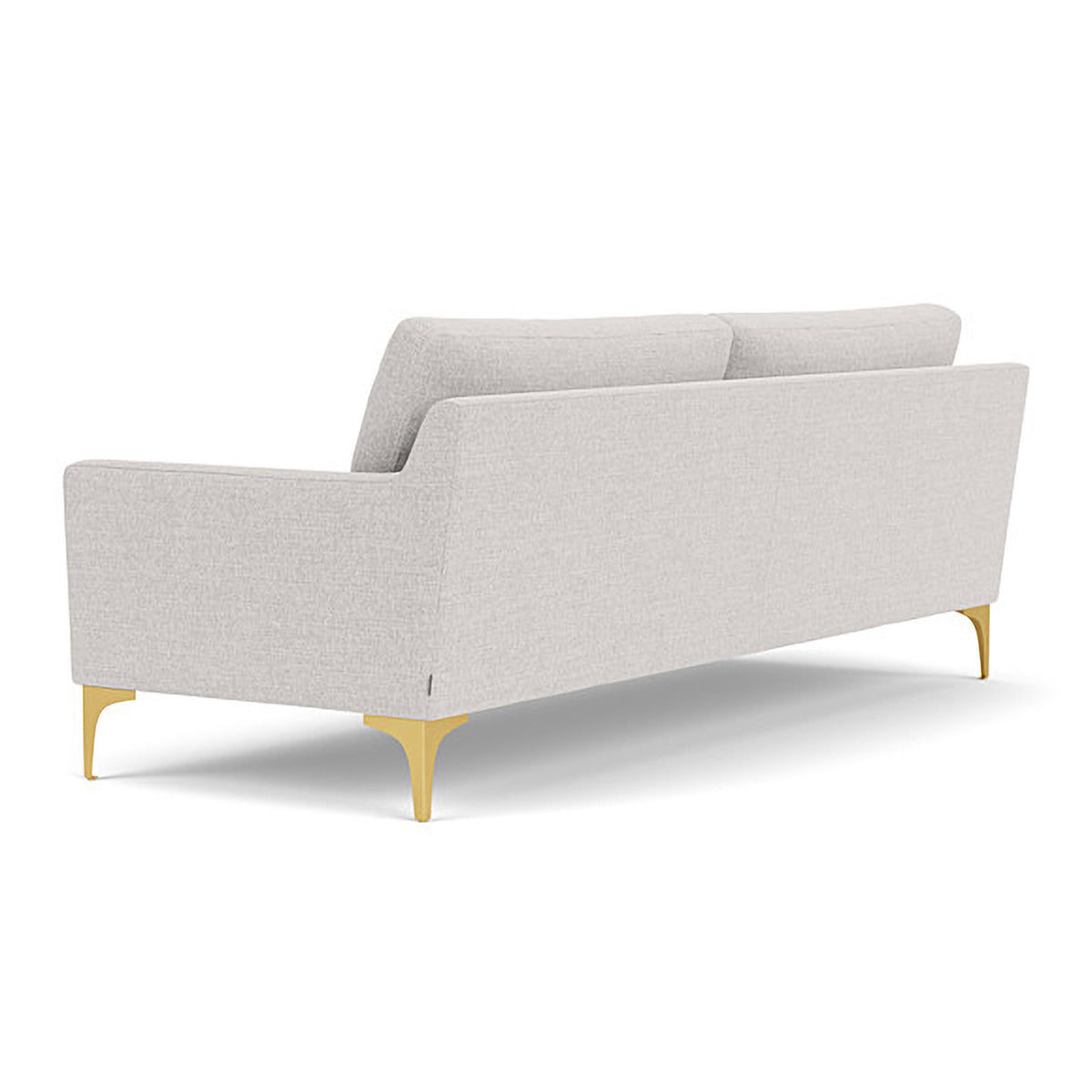Astha Fabric 3-Seater Sofa - Modern Living Room Furniture for Small Spaces | Comfortable Couch for Apartments, Dorm Rooms & Cozy Homes