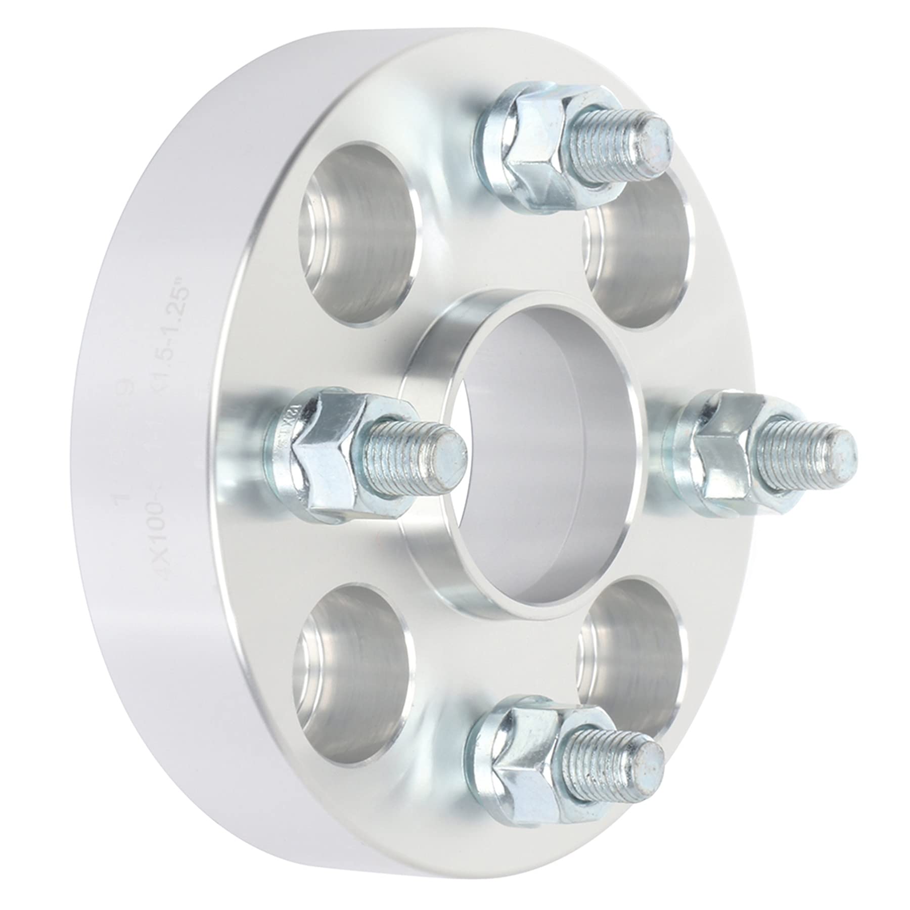 1.25 Inch 4 Lug Hubcentric Wheel Spacers 4x100 Wheel Adapter 12x1.5 Studs 54.1mm - Compatible with 2004-2006 Scion xB & 1988-2002 Toyota Corolla (4PCS) - Perfect for Enhanced Stance & Performance Upgrades