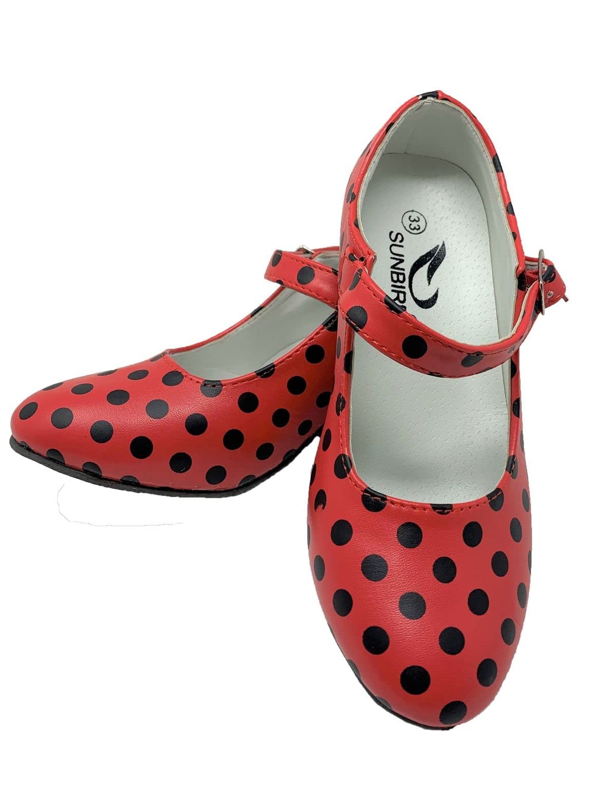 Flamenco Dance Shoes for Women & Girls - Authentic Sevillanas Style - Perfect for Flamenco Performances, Practice & Spanish Dance Events