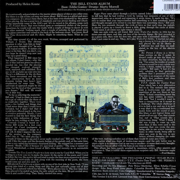 The Bill Evans Album - Jazz Piano Masterpiece for Relaxation, Study & Coffeehouse Ambiance