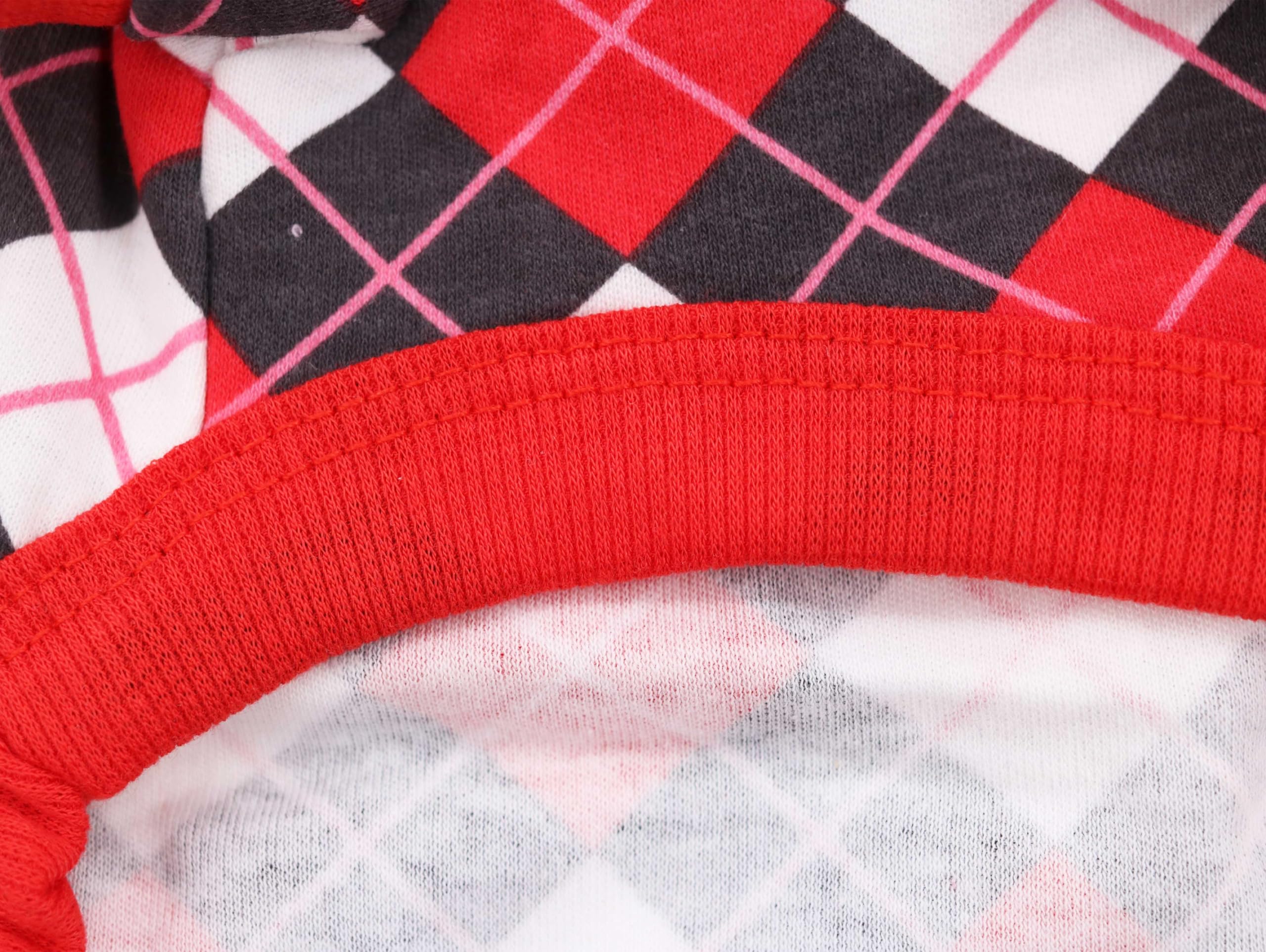 Small Dog Onesies - Plaid Pajamas for Puppies & Girls | Cozy Home Wear