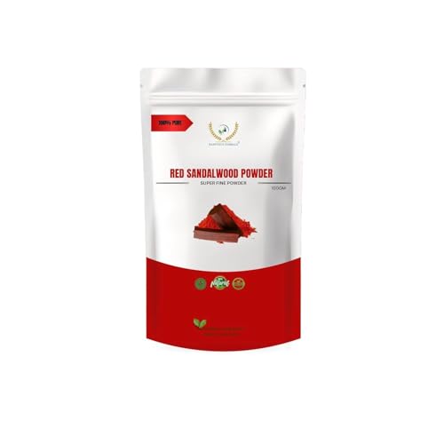 RED SANDALWOOD POWDER/ RAKTHACHANDAN POWDER,100GM