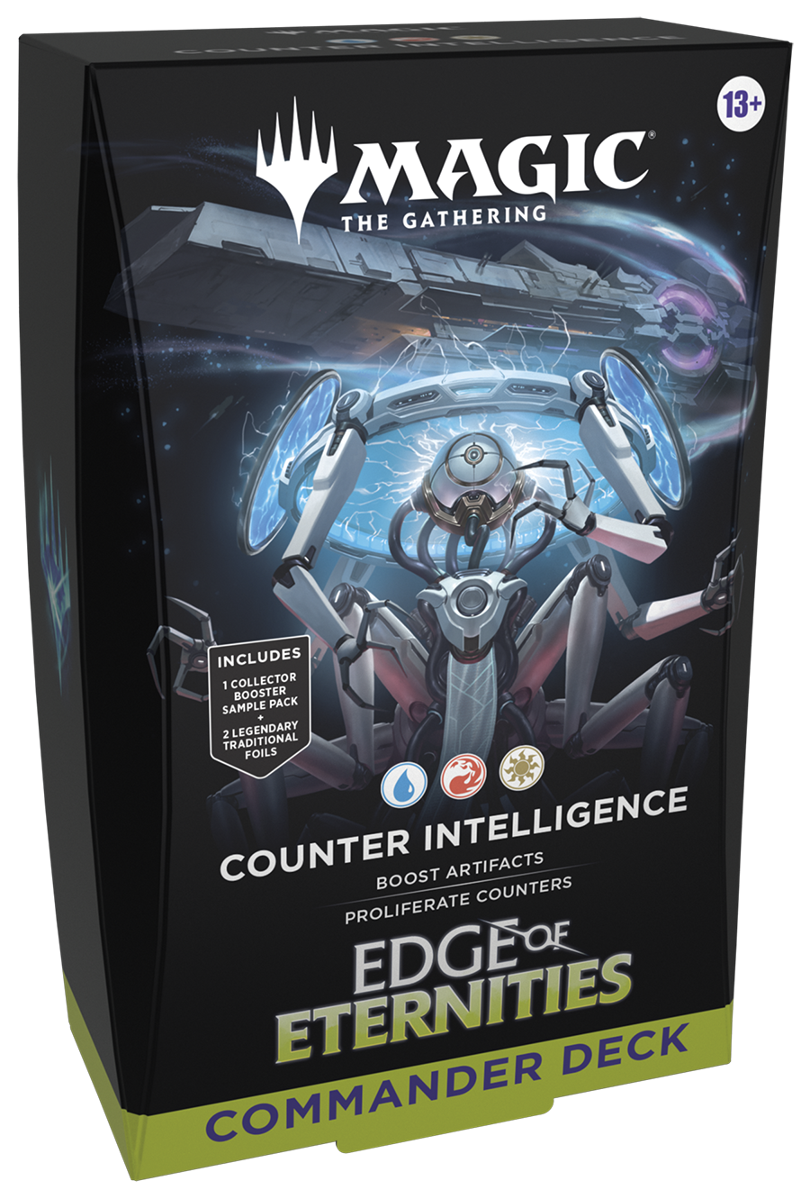 Magic: The Gathering Edge of Eternities Commander Deck Bundle | MTG Commander Deck for Strategy Card Game | Perfect for Multiplayer Gaming Nights & Collectors