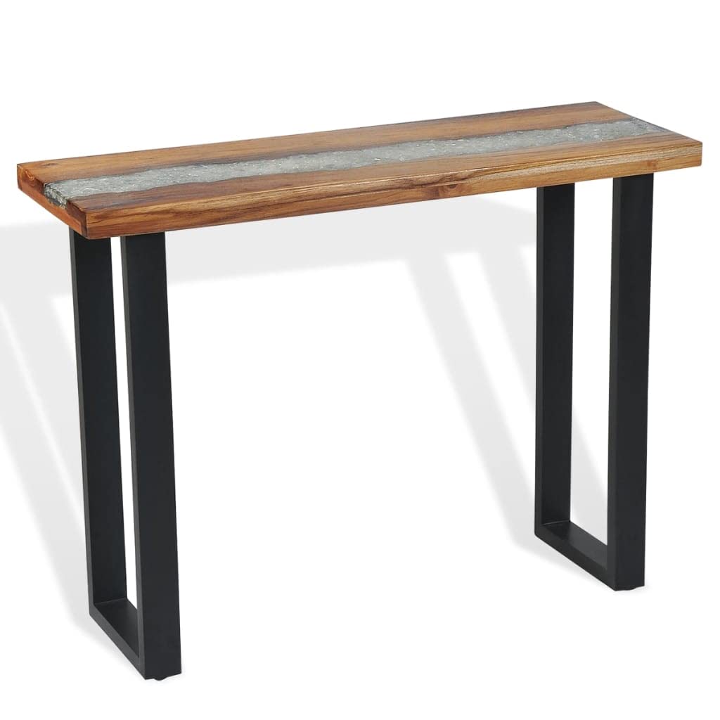 Rustic Teak Console Table 39.4
