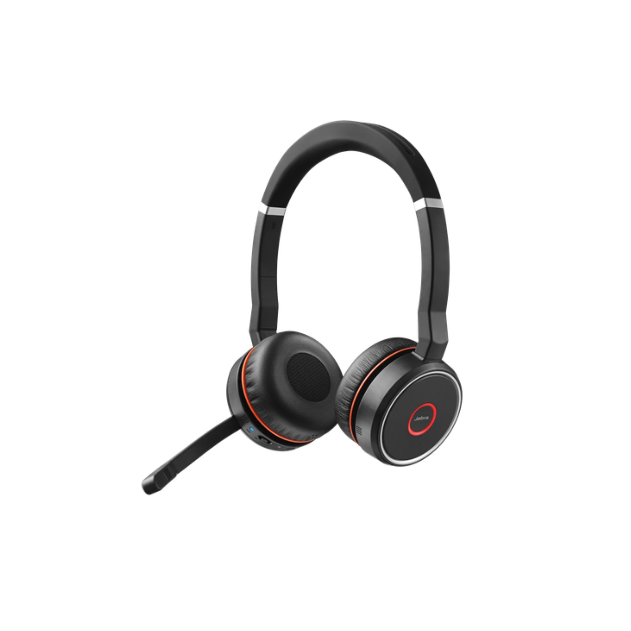 Jabra Evolve 75 Wireless Bluetooth Headset with Noise Cancelling Mic - Premium Office Headphones for Conference Calls, Remote Work & Online Meetings