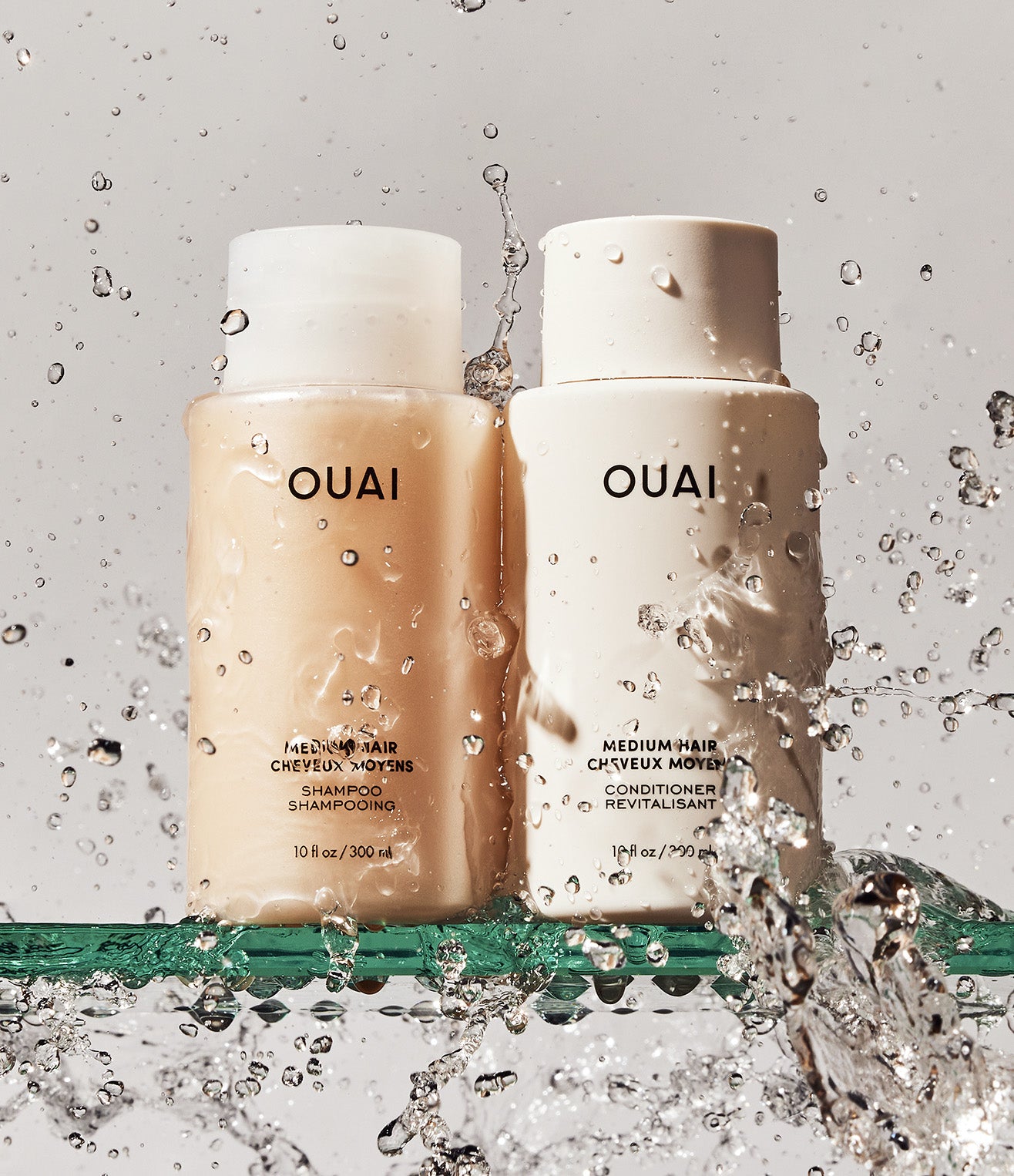 Best Medium Hair Shampoo & Conditioner Set for Thick or Wavy Hair - Hydrating & Volumizing Hair Care for Daily Use at Home or Salon