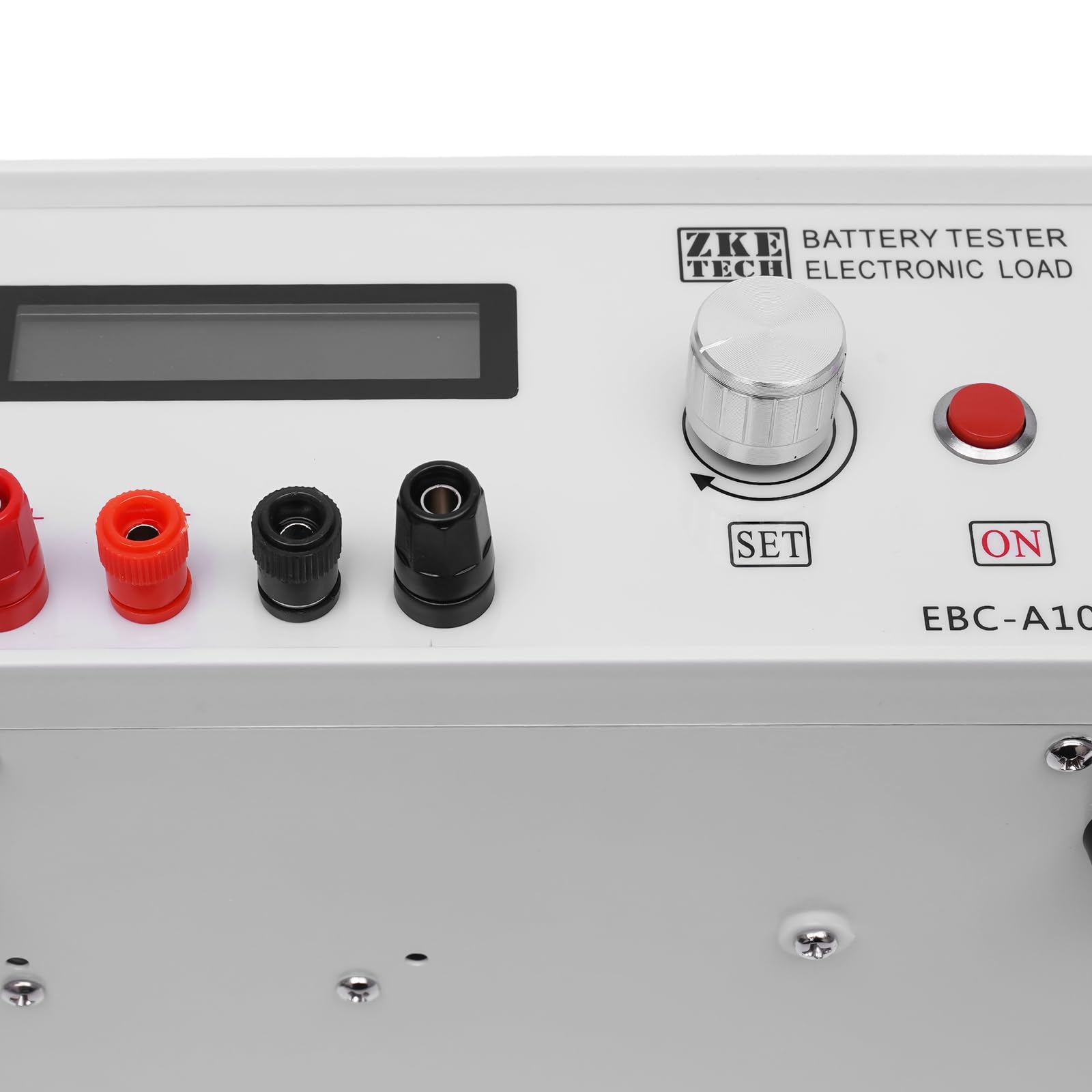 EBC-A10H Battery Capacity Tester - LiPo/Li-ion/Pb Battery Charge & Discharge Analyzer with LCD Display | Professional Automotive & Industrial Battery Testing Equipment for RC Cars, Drones, Solar Power Systems