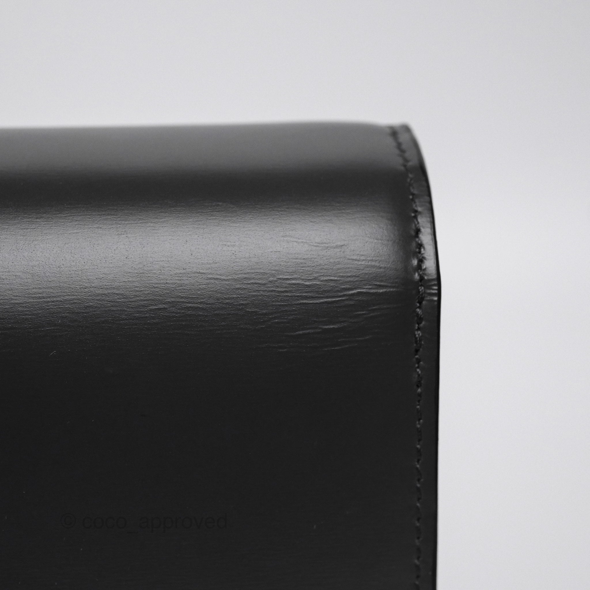 Celine Teen Classic Box Flap Bag in Dark Grey Box Calfskin Leather - Perfect for Work, Travel & Everyday Luxury