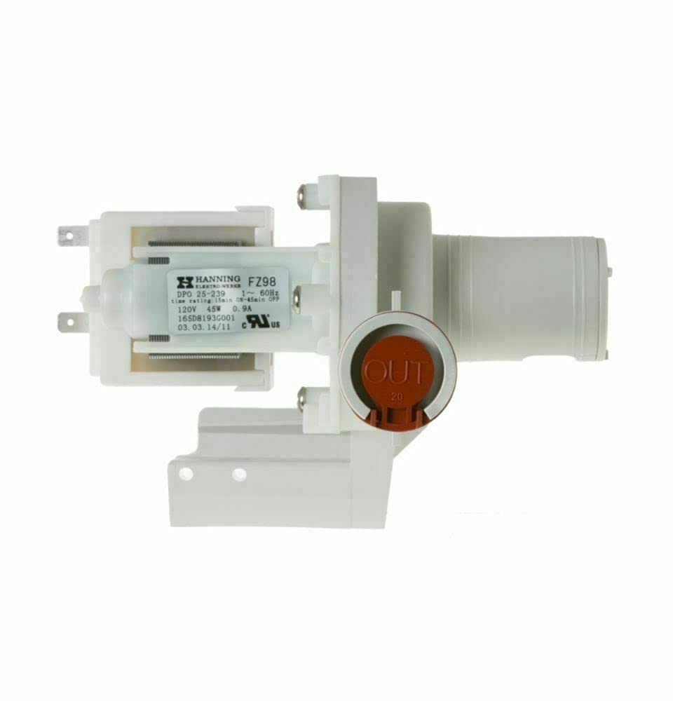 GE WD26X10025 Dishwasher Drain Pump Replacement - Compatible with GE Dishwashers - Perfect for Kitchen Appliance Repair & Maintenance