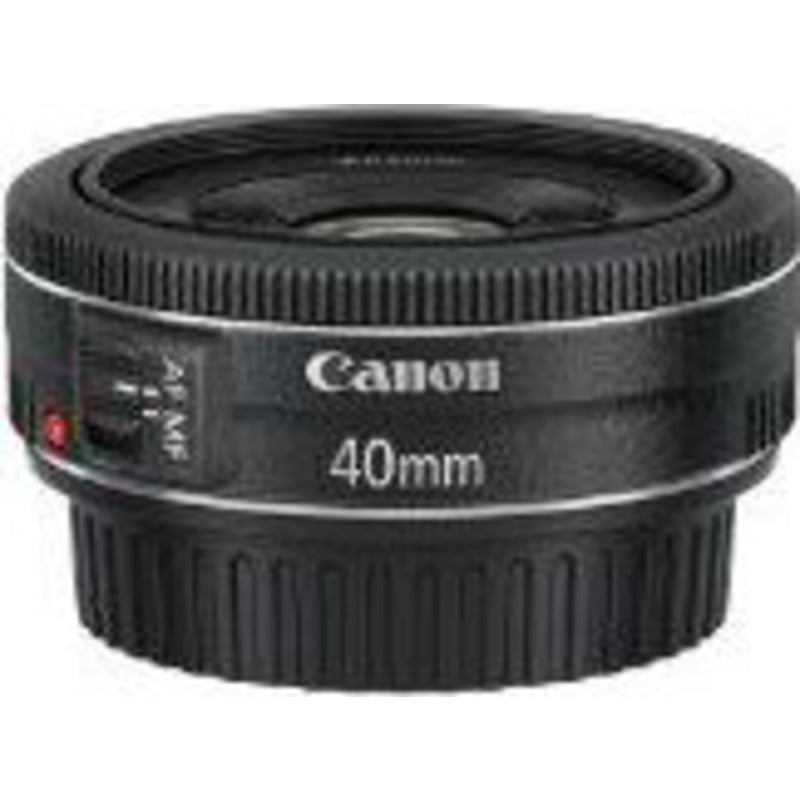 Canon EF 40mm f/2.8 STM Lens with Hood & Case - Compact Prime Lens for Portraits & Street Photography | DSLR Camera Accessories for Canon EOS Rebel, 5D, 7D, 80D