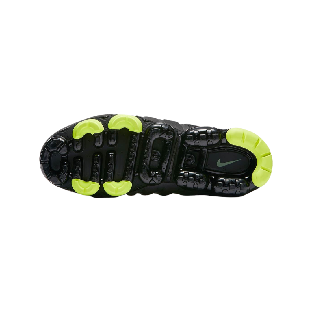 Nike Air VaporMax 95 OG Neon Sneakers - Black/Volt/Medium Ash/Dark Pewter/Dust Granite | Men's Running Shoes for Gym, Workout & Casual Wear