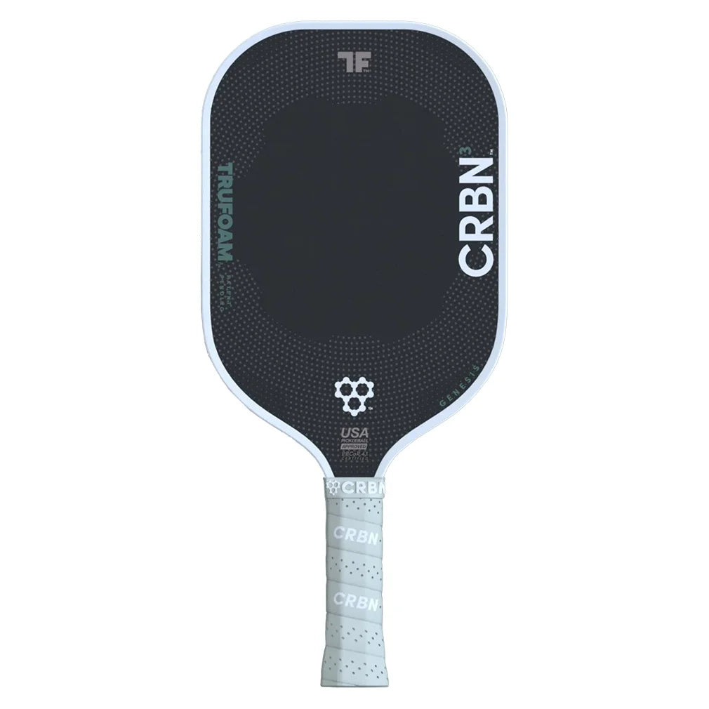 CRBN 3 Trufoam Genesis Pickleball Paddle - Premium Carbon Fiber Paddle for Power & Control | Perfect for Competitive Play & Recreational Games