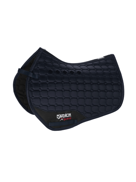 Eskadron Glossy Compact Silicone Saddle Pad - Non-Slip Horse Riding Pad for Dressage & Jumping - Perfect for Training & Competition
